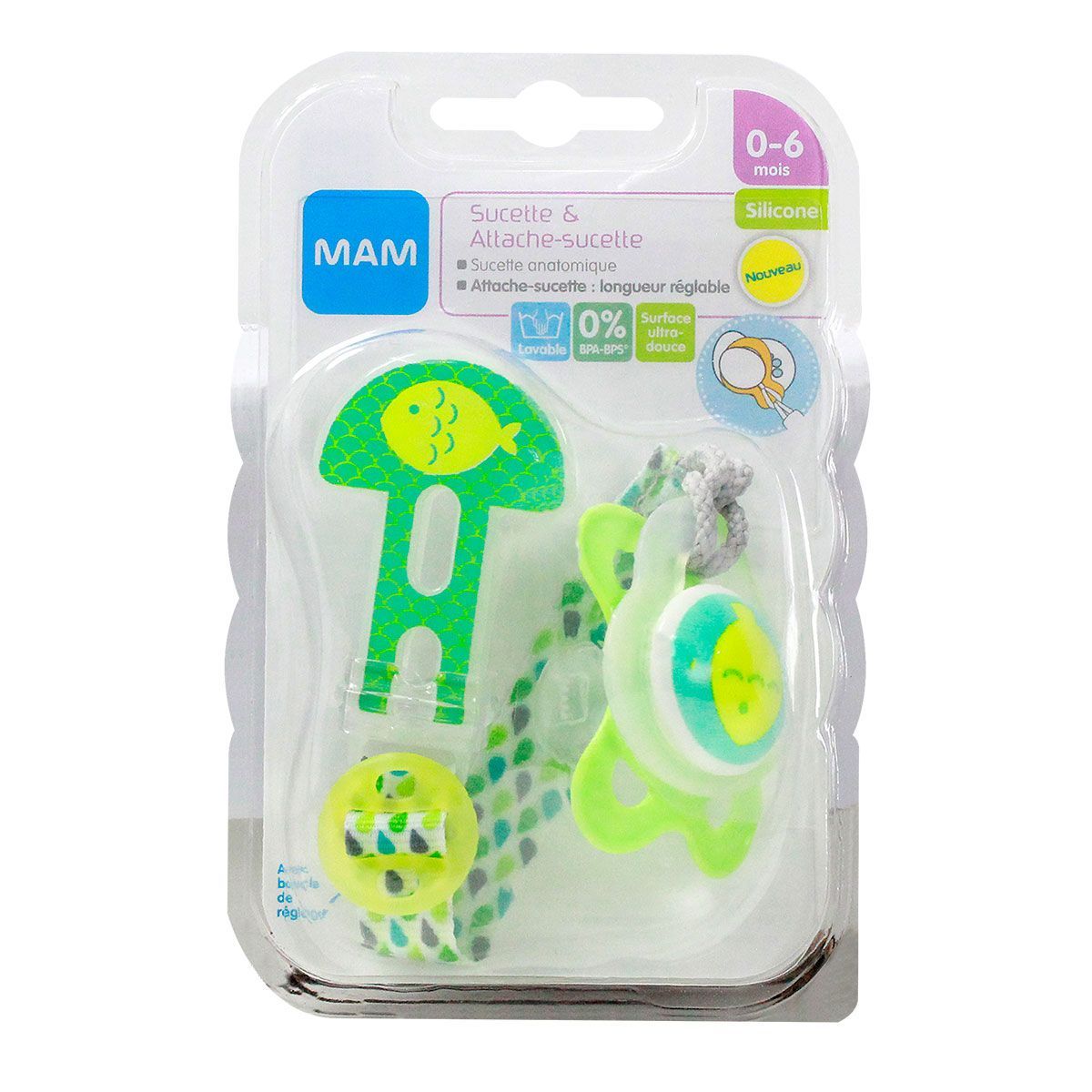 La Sucette Anatomique Mam Est Une Tetine En Silicone Adaptee A La Forme Du Palais De Bebe Mam