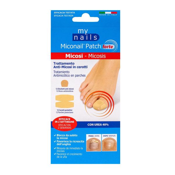 My Nails Miconail soin antimycose 12 disques et pansements Incarose