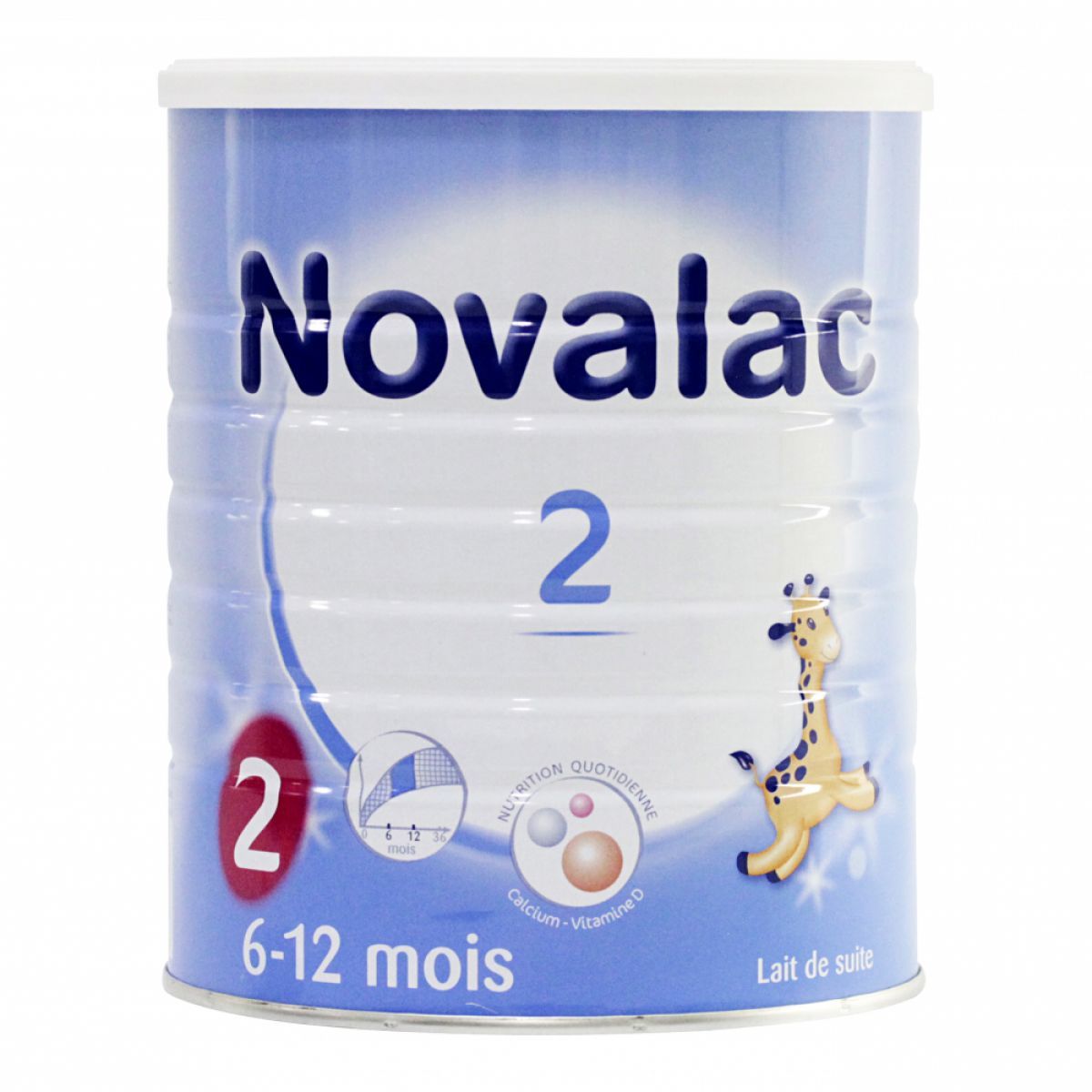 le lait 2éme âge novalac permet l'alimentation des enfants de 6 à 12 mois -  Novalac