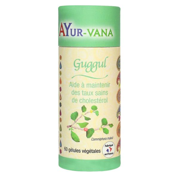 Guggul bio maintien taux cholestérol sain 60 gélules