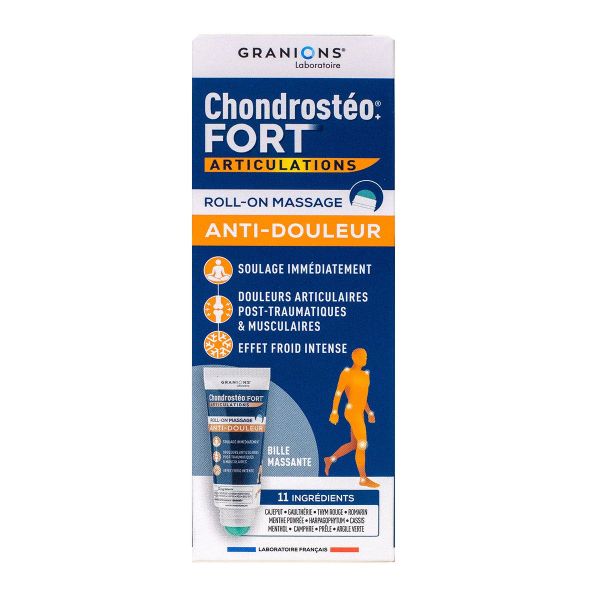 Chrondosteo+ Fort articulations roll-on froid intense 50ml
