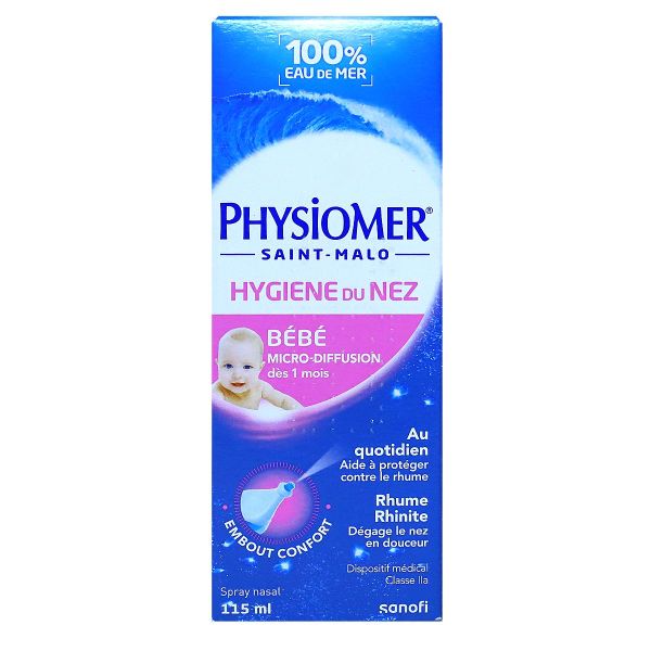 Hygiène du nez nourrissons 115ml