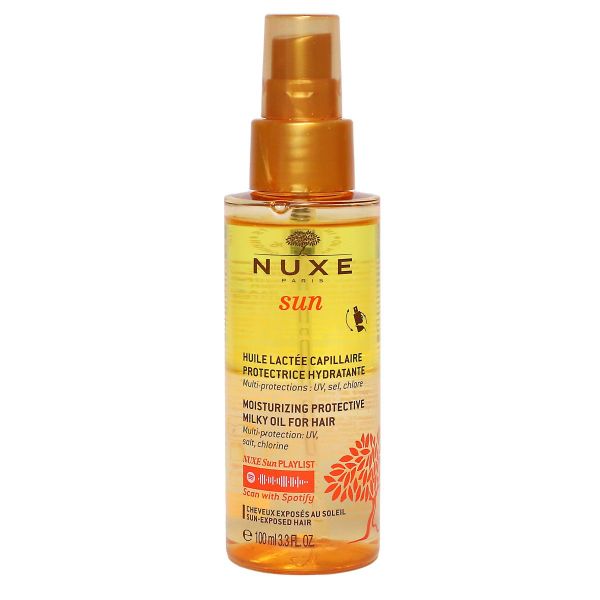 Sun huile lactée capillaire 100ml