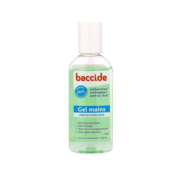 Gel hydroalcoolique mains fraîcheur 75ml