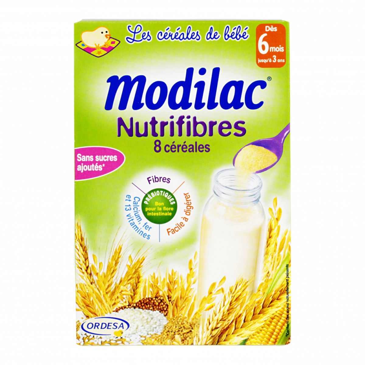 Modilac Nutrifibres 8 Cereales Sont Des Cereales Utilisees Pour Diversifier L Alimentation Des Bebes Modilac