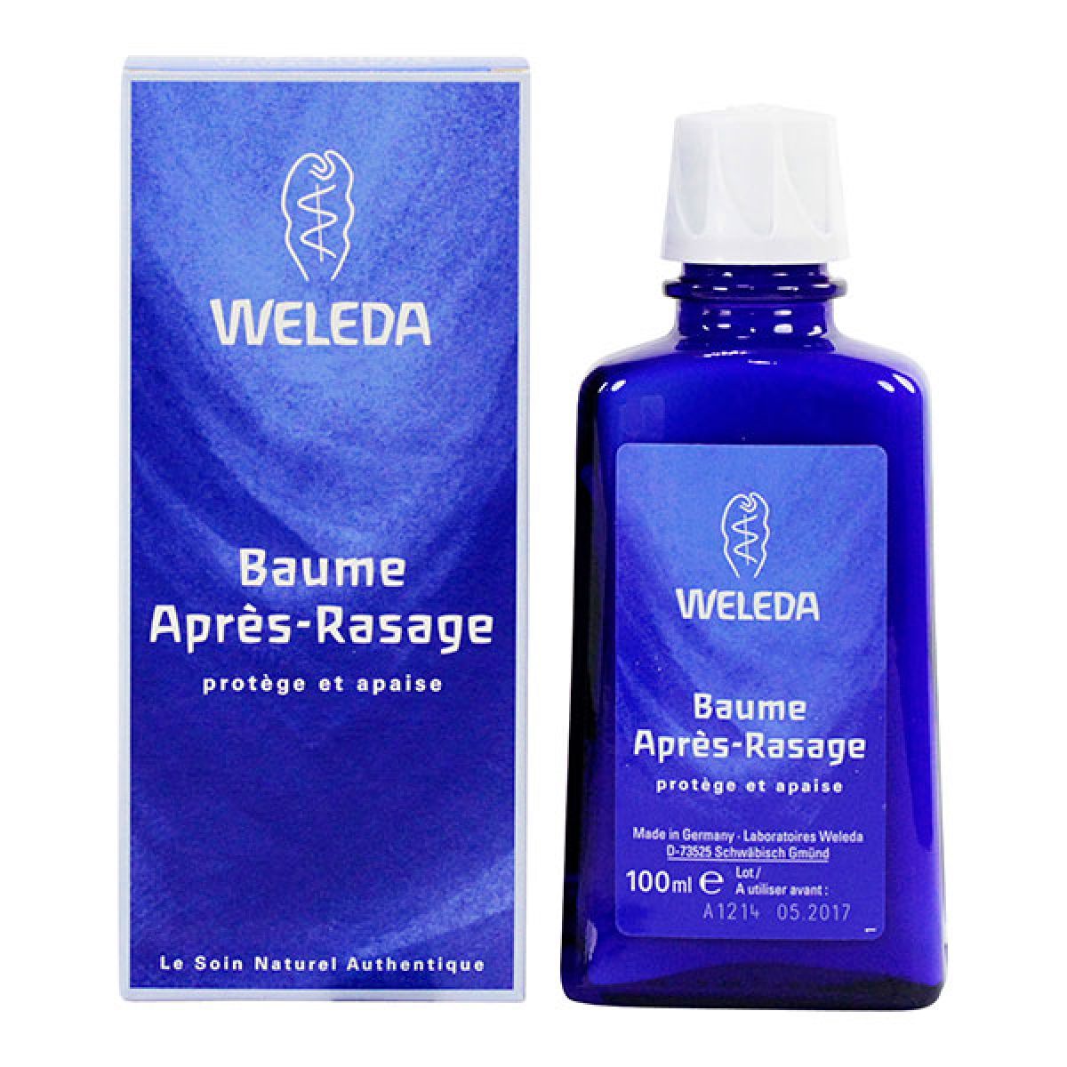 weleda baume après rasage