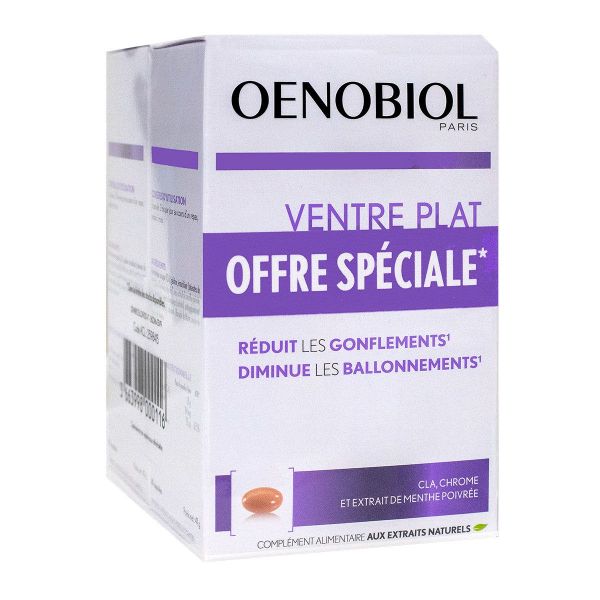 Femme 45+ ventre plat 2x60 capsules