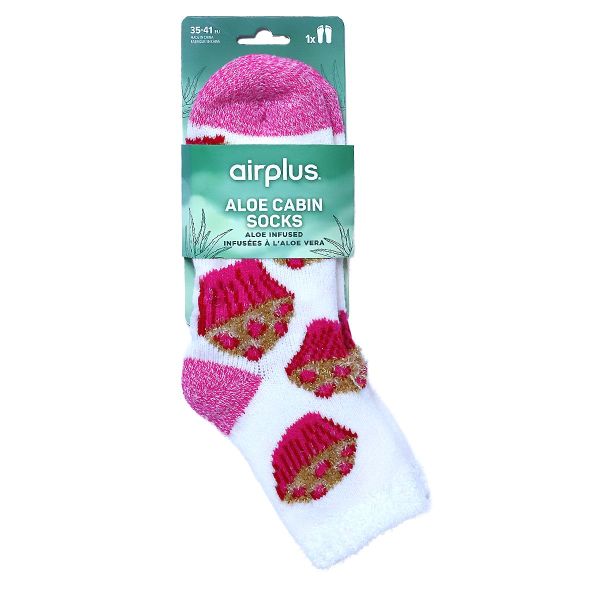 Chaussettes hydratantes Muffin blanc taille 35-41