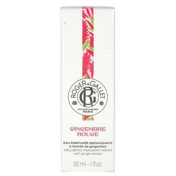 Gingembre rouge eau parfumée bienfaisante 30ml