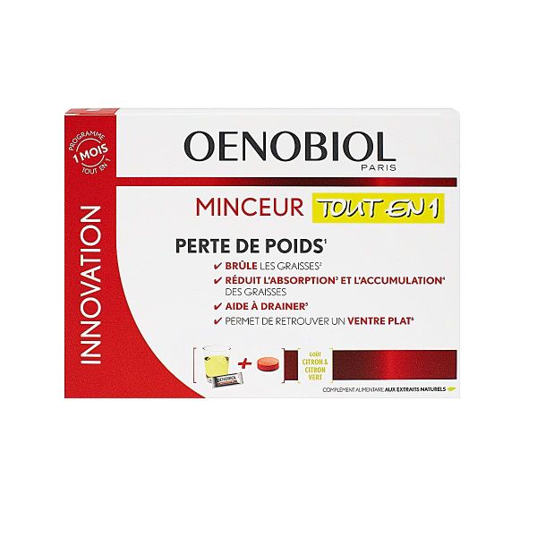 Minceur Tout En 1 Oenobiol Est Un Complément Alimentaire Qui Favorise