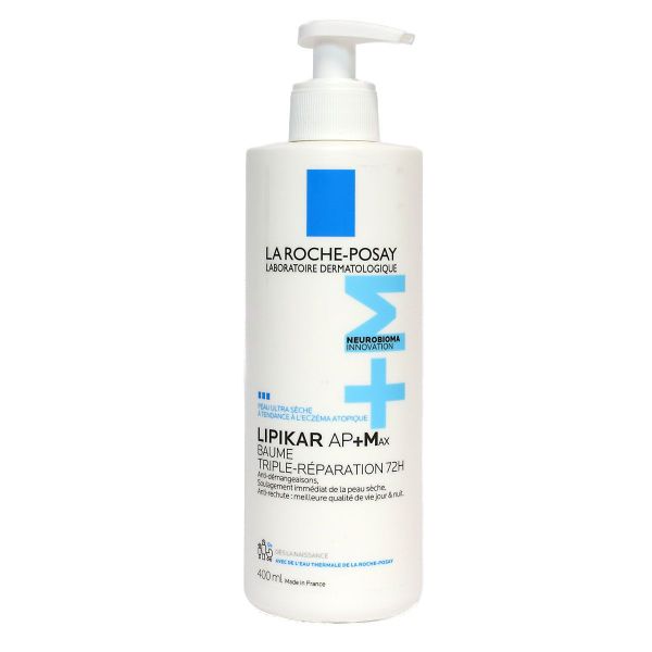 Lipikar AP+ Max baume triple réparation 72h 400ml