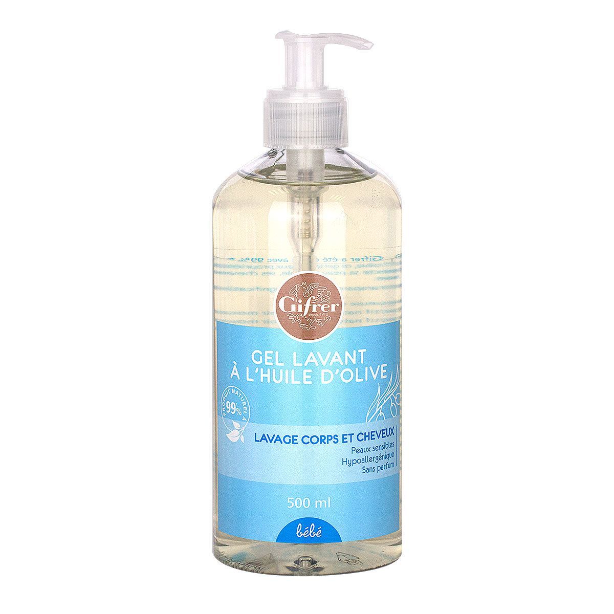 Le Gel Lavant A L Huile D Olive Bebe Gifrer Est Ideal Pour Le Lavage Du Corps Et Des Cheveux Du Bebe Gifrer