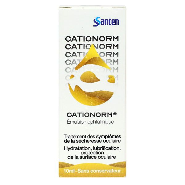 Cationorm émulsion ophtalmique 10ml