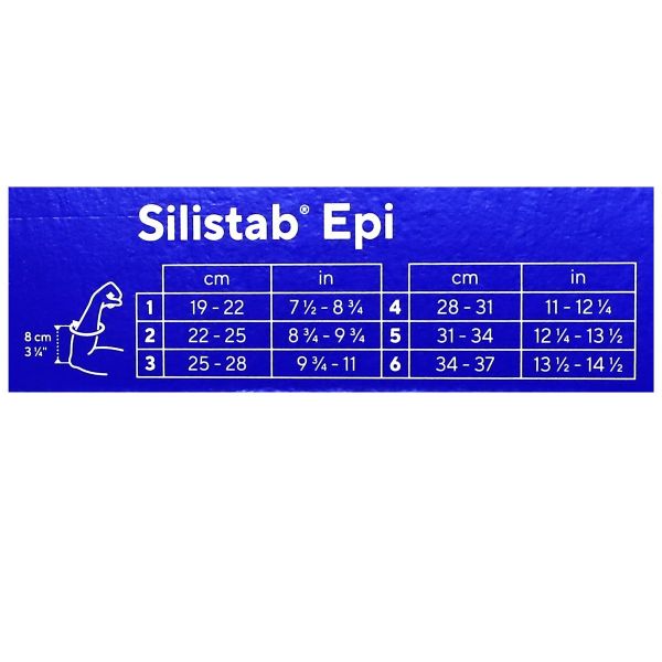 Silistab Epi coudière taille 1 gris