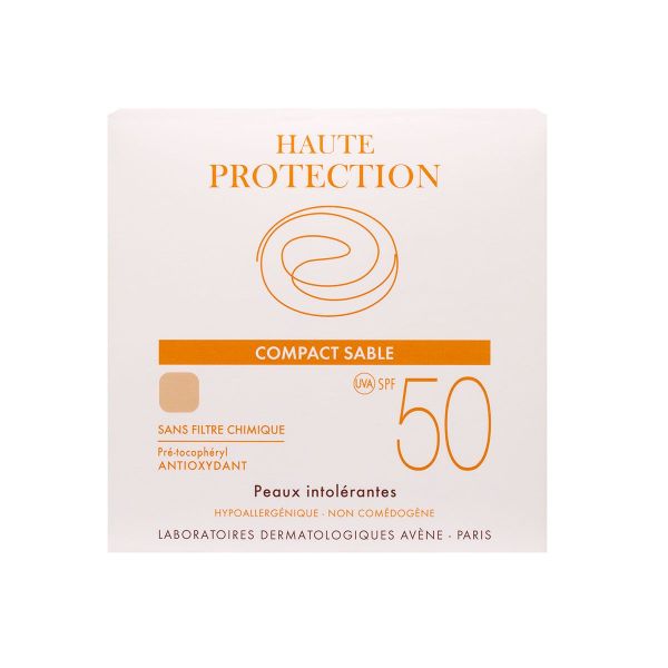 Crème compacte solaire SPF50 sable