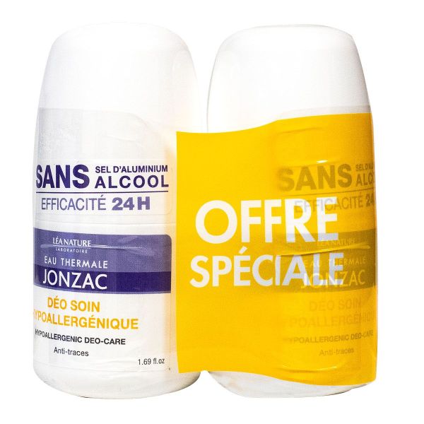 Déo soin hypoallergénique 2x50ml