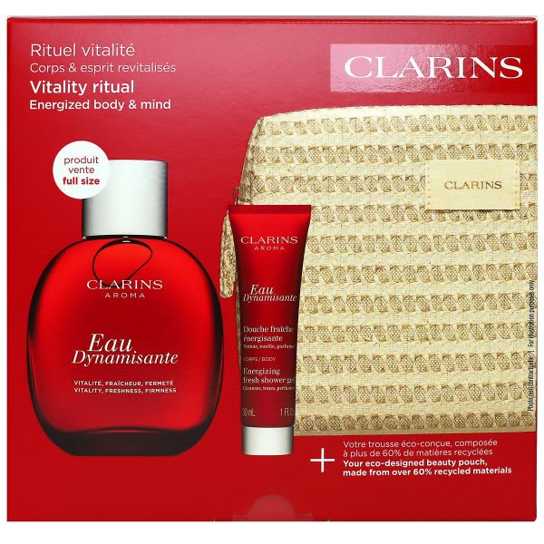 Trousse eau dynamisante 100ml + douche fraiche 30ml