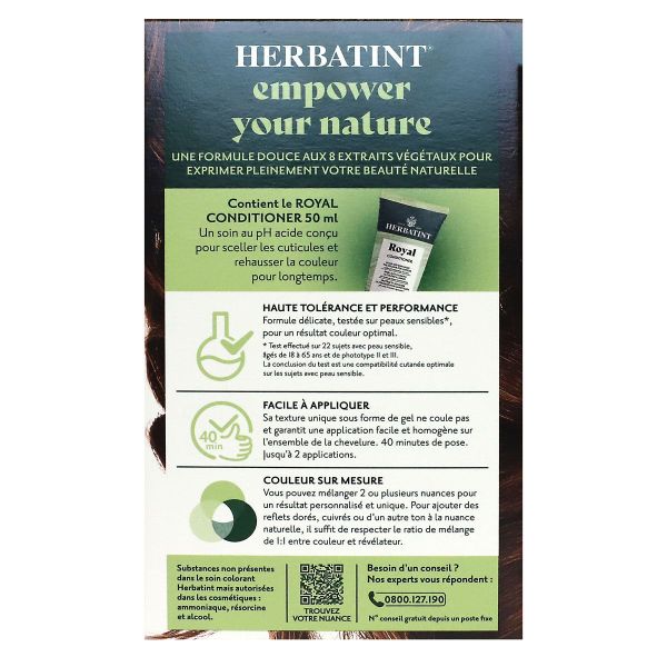 Soin colorant permanent châtain clair chocolat 5NM 170ml